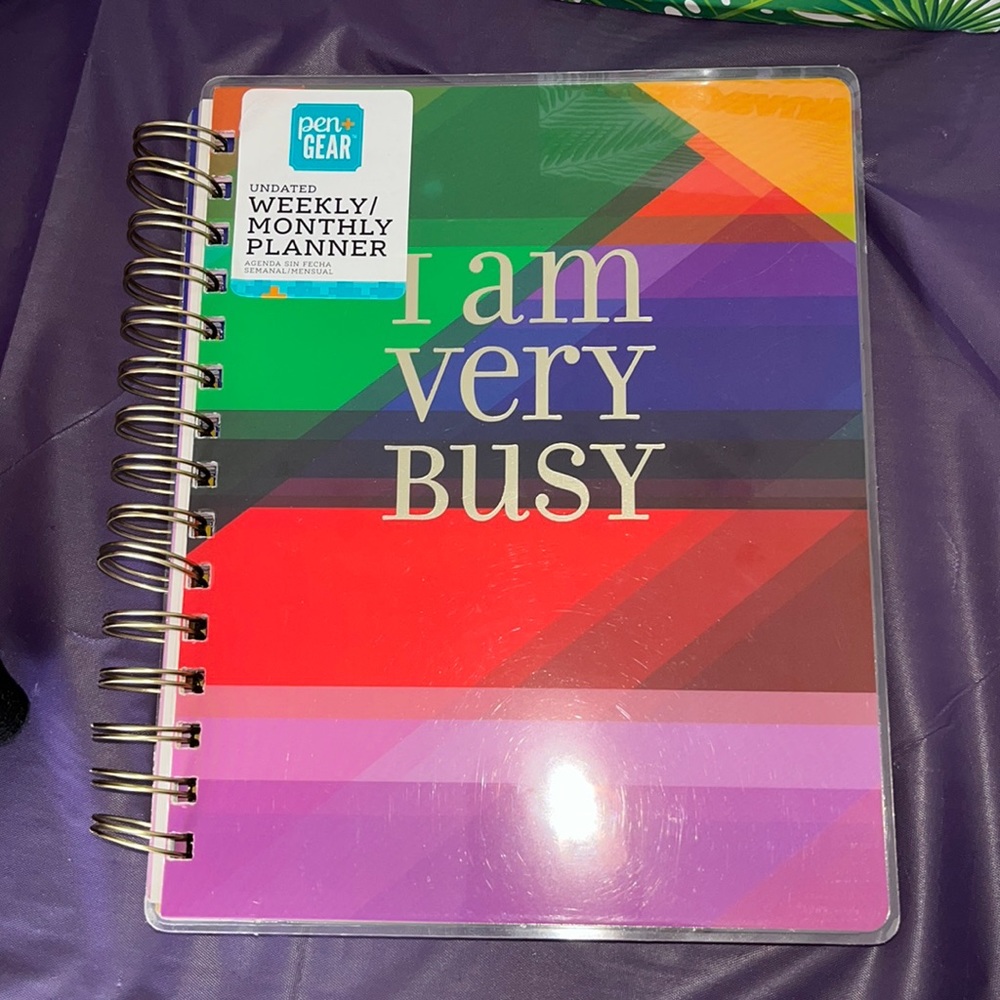 Weekly/Monthly Planner NWOT
